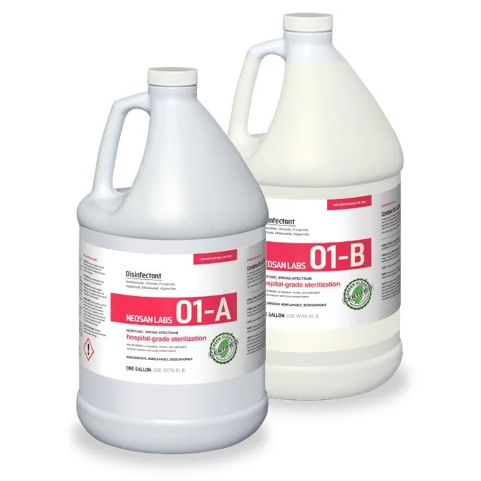 Disinfectant spray bottles