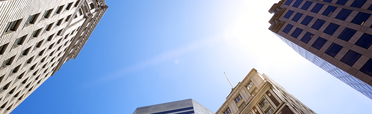 Commercial office building exterior