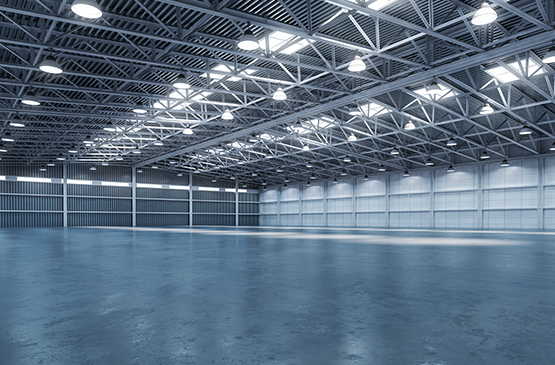 Empty warehouse